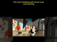 دیوار صعود در فضای باز برای پارک تفریحی