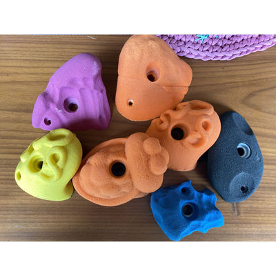 Children Outdoor Adventure Rock Wall Swing Holds kids Climbing Rock Stones