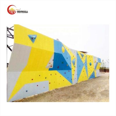 Organic Resin Climbing Wall Playground Equipment Complex Board Customized